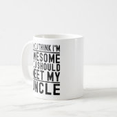 Ich glaube, ich bin Phantastisch, dass du meinen O Kaffeetasse (Vorderseite Links)