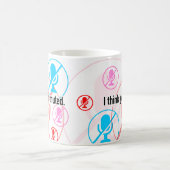 Ich glaube, ich bin stumm. kaffeetasse (Mittel)