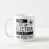 Ich glaube, ich habe ein Elektron verloren, in der Kaffeetasse (Links)