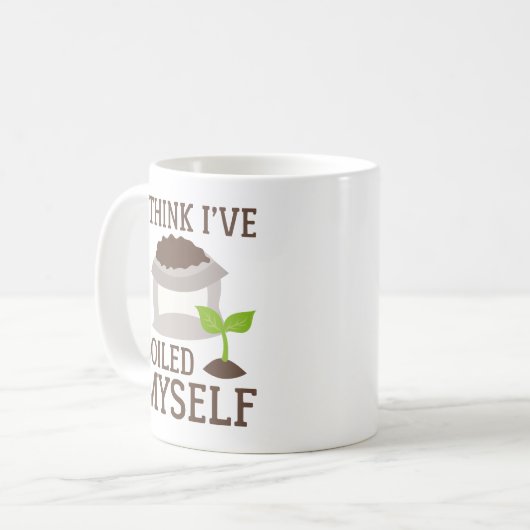 Ich glaube, ich habe mich selbst verschmutzt kaffeetasse (Vorderseite Links)