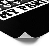 Ich glaube, ich hätte gerade mal meine Hosenjagd-I Poster (Ecke)