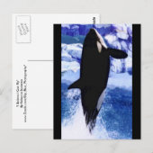 Ich glaube, ich kann fliegen postkarte (Vorne/Hinten)