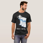 Ich glaube, ich kann Pinguinflügel fliegen Eismehl T-Shirt (Vorne ganz)