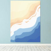 Ich glaube, ich könnte den Strand sehen Leinwanddruck (Insitu (Holzboden))