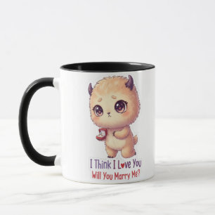 Ich glaube, ich Liebe, du wirst mich heiraten Tass Tasse