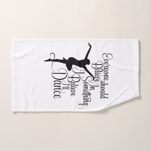 Ich glaube, ich werde tanzen badhandtuch set (Handtuch)