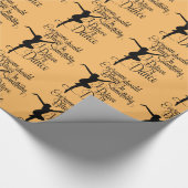 Ich glaube, ich werde tanzen geschenkpapier (Ecke)