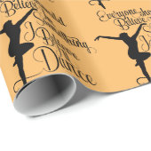 Ich glaube, ich werde tanzen geschenkpapier (Rolleneckpunkt)