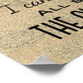 Ich glaube immer noch an Phantastische Gnade: Hymn Poster (Ecke)