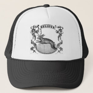 Ich glaube (Jackalope) Truckerkappe