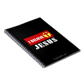 Ich glaube Jesus gotGod316.com Notizblock (Rechte Seite)