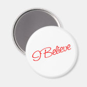 Ich glaube magnet (Vorderseite/Rückseite)