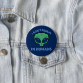 Ich glaube nicht an die Alien des menschlichen Car Button (Beispiel)