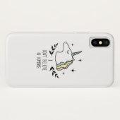 Ich glaube nicht an Menschen Case-Mate iPhone Hülle (Rückseite (Horizontal))