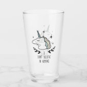 Ich glaube nicht an Menschen Glas (Vorderseite)