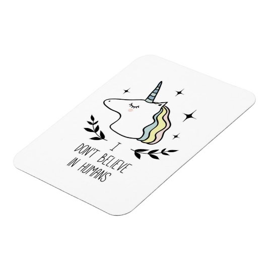 Ich glaube nicht an Menschen Magnet (Linke Seite)