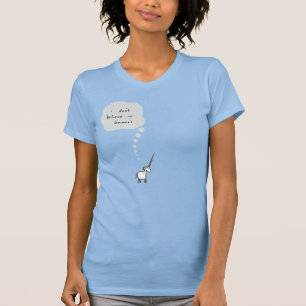 Ich glaube nicht an Menschen, Unicorn, T-Shirt