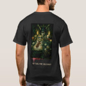 "Ich glaube nicht an Voodoo" T-Shirt (Rückseite)