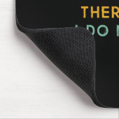 Ich glaube nicht, daher bin ich nicht, lustige Phi Mousepad (Ecke)