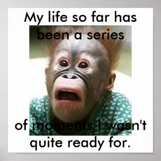 Ich glaube nicht, dass ich lebensbereit bin poster