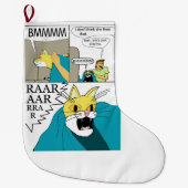 Ich glaube nicht, dass sie das mag großer weihnachtsstrumpf (Vorderseite)