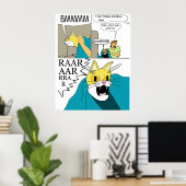 Ich glaube nicht, dass sie dieses Poster mag (Heimbüro)