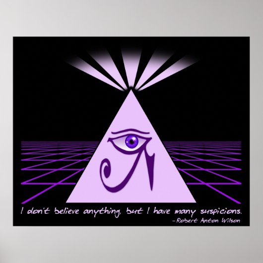 Ich glaube nichts Poster (Vorne)