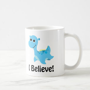 Ich glaube! Niedlich Blue Nessie Kaffeetasse