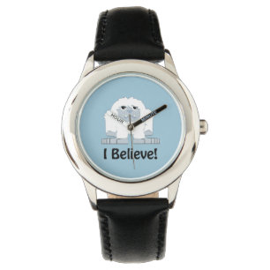 Ich glaube! Niedlicher Yeti Armbanduhr