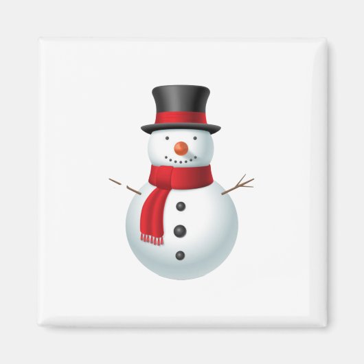 Ich glaube noch an den Weihnachtsmann Magnet (Vorne)