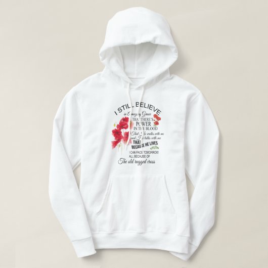 Ich glaube noch an hoodie (Design vorne)