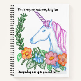 Ich glaube noch an Magie Notizblock