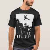 Ich glaube noch an Rock and Roll Music Fan Shirt E (Vorderseite)