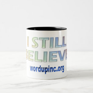 Ich glaube noch zweifarbige tasse