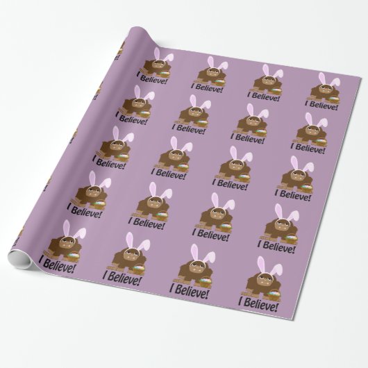 Ich glaube! Ostergras Geschenkpapier (Ungerollt)