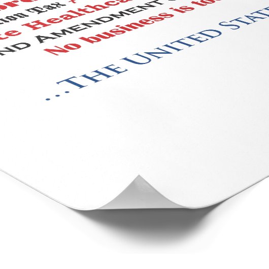 Ich glaube poster (Ecke)