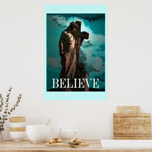 Ich glaube poster (Küche)
