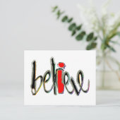 Ich glaube postkarte (Stehend Vorderseite)