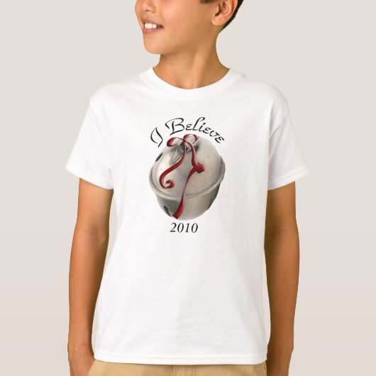 Ich glaube Rentier Bell Shirt (Vorderseite)