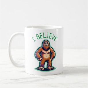 Ich glaube Sasquatch Bigfoot Kaffeetasse