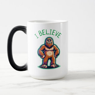 Ich glaube Sasquatch Bigfoot Verwandlungstasse