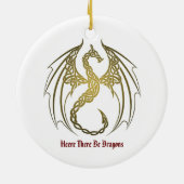 Ich glaube sehr an deine Verzierung Keramik Ornament (Hinten)