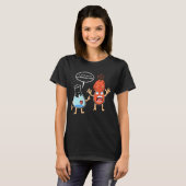 Ich glaube, Sie überreagieren T-Shirt (Vorne ganz)