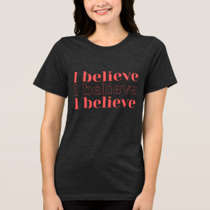 Ich glaube T-Shirt Tri-Blend Shirt