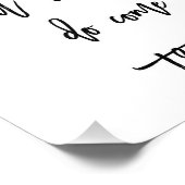 Ich glaube, Träume werden wahr Mauer drucken Fotodruck (Ecke)