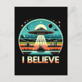 Ich glaube - UFO Begleitkarte (Vorderseite)