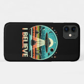 Ich glaube - UFO Case-Mate iPhone Hülle (Rückseite (Horizontal))