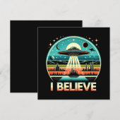 Ich glaube - UFO Einladung (Vorne/Hinten)