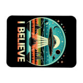Ich glaube - UFO Magnet (Horizontal)