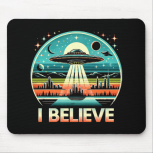 Ich glaube - UFO Mousepad